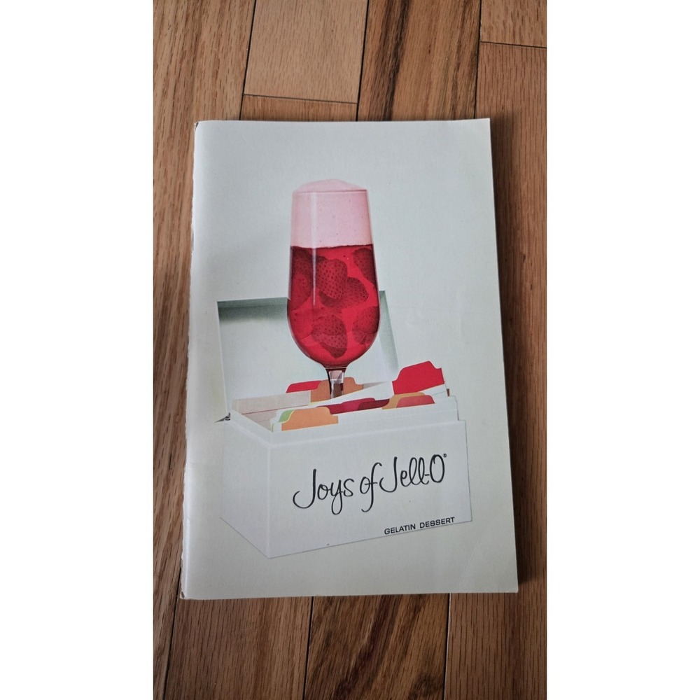 JOYS OF JELL-O ‎ VTG Cookbook Gelatin Dessert General Foods 4th Edition